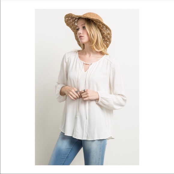 Mystree Printed tie front Blouse. - Picture 2 of 5